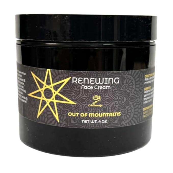 OUT OF MOUNTAINS™ Renewing Face Cream, Face Moisturizer, Luxurious Skin Care Product, Anti Aging Cream, Womens and Mens Face Cream, Gender Neutral Facial Skin Care Products