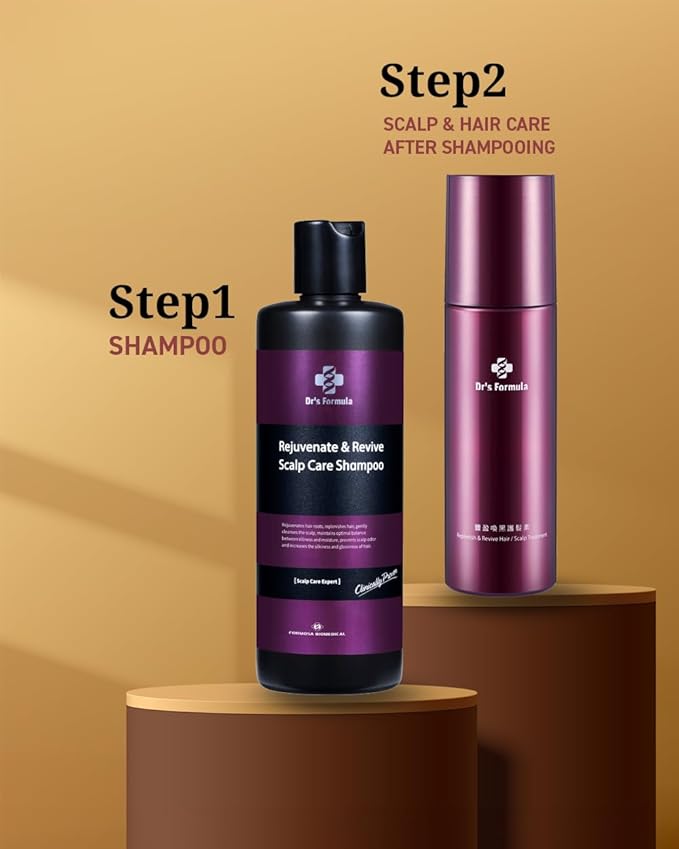 Dr's Formula Age-Defying Hair Conditioner, Delays & Reduces Signs of Aging Gray Hair, Anti-Dandruff Scalp Treatment, Nourishes & Volumizes for Fuller Hair, Daily Use, 8.45 fl oz