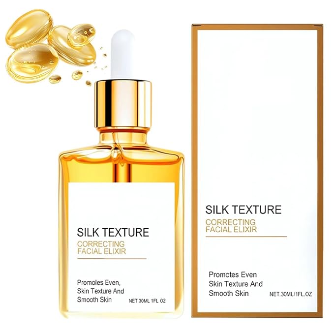 Gouda Silk Body Oil, 2026 New Silk Texture, Lightweight Facial Elixir, Hydrating Skin Texture Oil for Daily Skincare, Correcting Face Oil for Women (1)