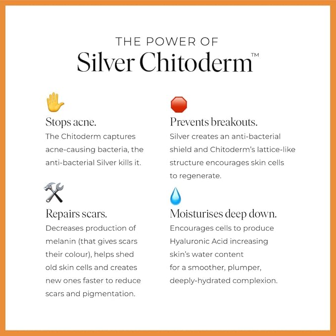 | Daily Maintenance Skin Care Kit Bundle | Featuring Daily Moisturiser, Anti Blemish Serum and Everyday Cleanser | Contains Silver Chitoderm | Hydrating, Suitable for all Skin Types