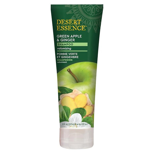 Desert Essence, Thickening Shampoo, Green Apple and Ginger, 8 oz
