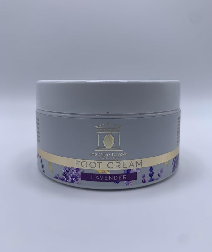 Hydrating Foot Cream with Olive Oil and Lavender, 100 ml (3.38 fl oz)