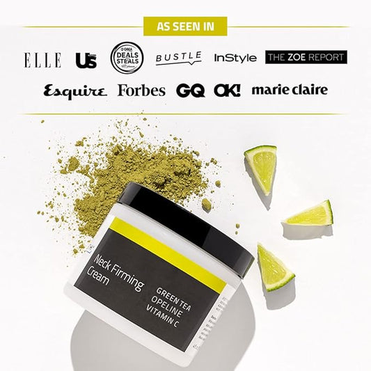 YEOUTH Neck Cream with Vitamin C, Skin Firming Moisturizer for Women and Men, Face and Neck Firming Cream Targets Double Chin, Décolletage, and Chest 2oz