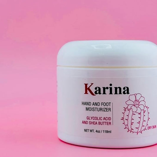 Karina Glycolic Hand and Foot Moisturizer 4 Ounces