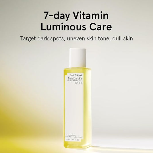 ONE THING Niacinamide Glutathione Toner 7.10 Fl Oz