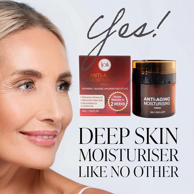 Face and Neck Anti-Aging and Anti Wrinkle For Women | Hydrating & Firming Skincare for Women | Anti-Aging Wrinkle Cream for Face and Neck with Hyaluronic Acid, Collagen, Squalene, Vitamin C, A & E