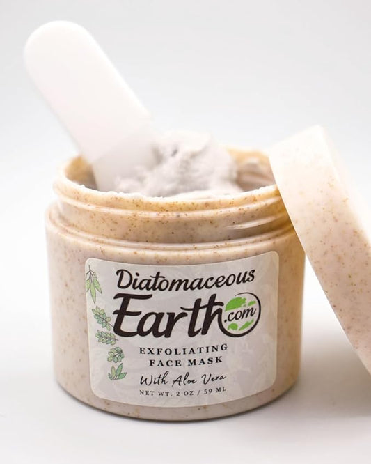 Diatomaceous Earth Exfoliating Face Mask