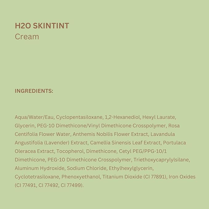 Pixi H2O SkinTint | Tinted Gel Moisturizer | Lightweight, Hydrating & Water-Resistant | Evens Tone & Reduces Redness | Cream | 1.2 fl oz/35 ml
