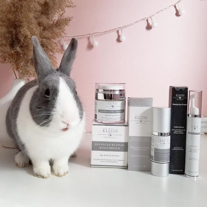 Kleem Pure Vitamin C Serum for Face for Women with Hyaluronic Acid & Vitamin E | Anti Aging Serum to Boost Collagen, Reduce Wrinkles, Acne, Dark Spots & Sun Damage | Made in USA | 1.7 Oz