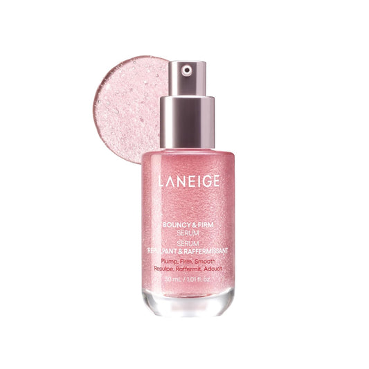 Bouncy & Firm Serum: Korean Slow Aging Collagen Serum with Peptides for Plumping, Firming, & Hydrating