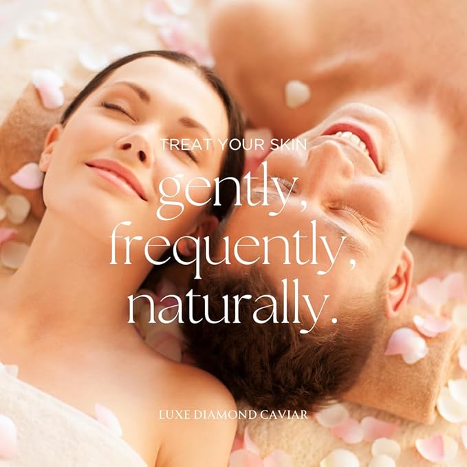 Luxe Diamond Caviar Super Concentrate Serum - Anti-Aging, Repairing & Firming, Daily Anti-Wrinkle Collagen & Hyaluronic Acid Face Serum - Vegan, Paraben-Free