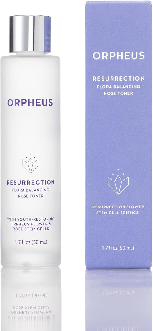 Orpheus Flora Balancing Face Toner - Rose Water-Based Balancing and Soothing Toner for Face Infused with Orpheus Flower Cell Extract and Rosa Damascena Stem Cells | 1.7 Fl. Oz. (50ml) Sensitive Skin