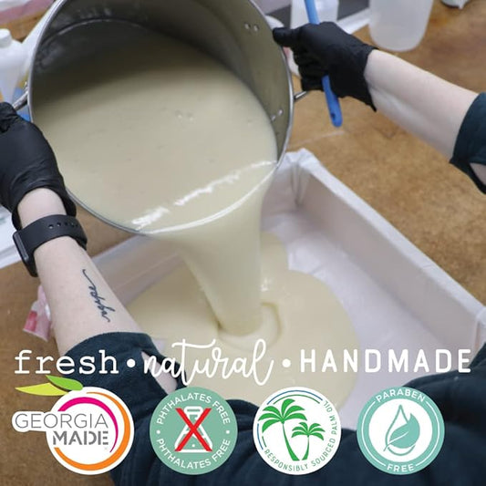 Rinse Bath & Body Dead Sea Mud Soap Bar - Handmade Castile Dead Sea Soap | Purifying, Exfoliating, Clarifying | Shea & Cocoa Butter | Spearmint & Lavender Essential Oils | Natural | Vegan | 4.25oz