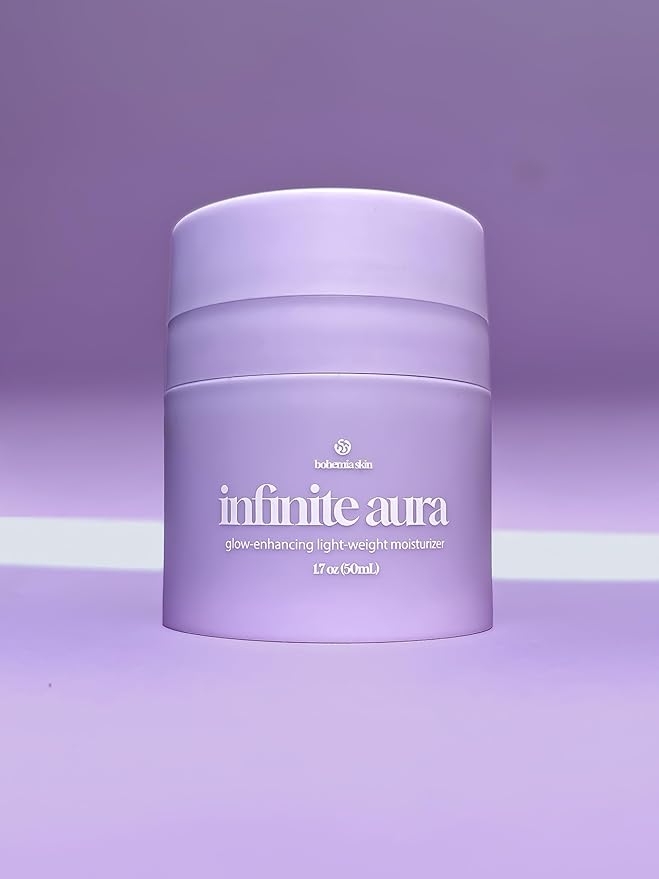 Infinite Aura – Barrier‑Repair Moisturizer with Beta‑Glucan, Ceramide Complex & Hyaluronic Acid | Copper Peptide & Vitamin C Glow Cream | 1.7 oz (50 ml)