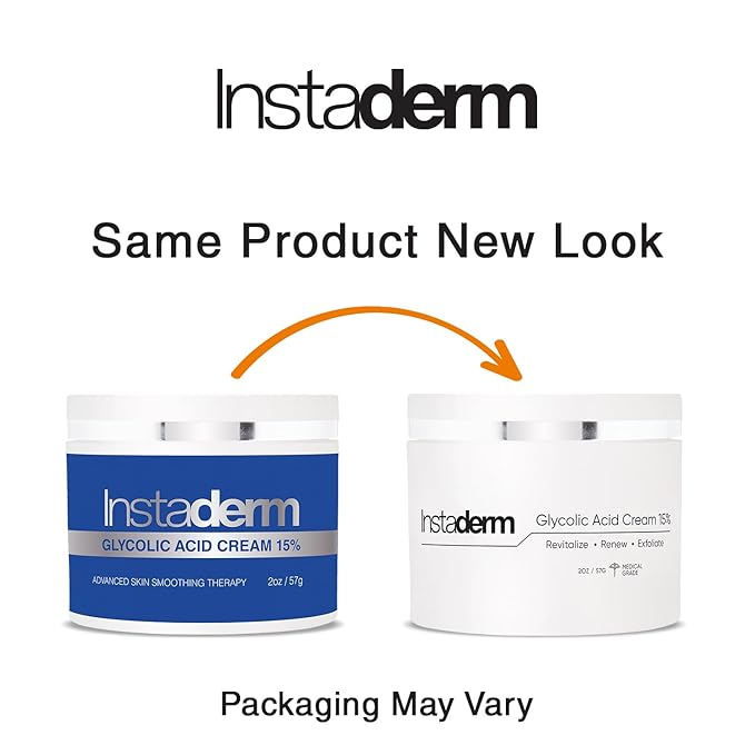 Glycolic Acid 15% Anti-Aging Wrinkle Cream- Reduces the Appearance of Fine Lines, Wrinkles, Age Spots, Dark Spots. Exfoliates, Smoothes Skin Texture, Tone & Improves Dull Looking Complexion.