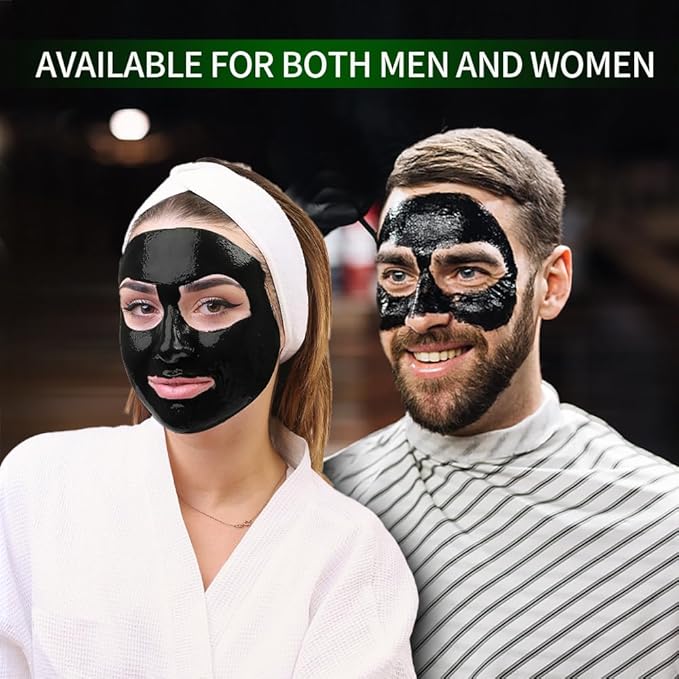 Blackhead Remover Mask, Purifying Charcoal Face Mask for Deep Cleansing Blackheads, Dirt, Pores, Excess Oil, Peel Off Black Mask for Men and Women (3.38 fl. oz)