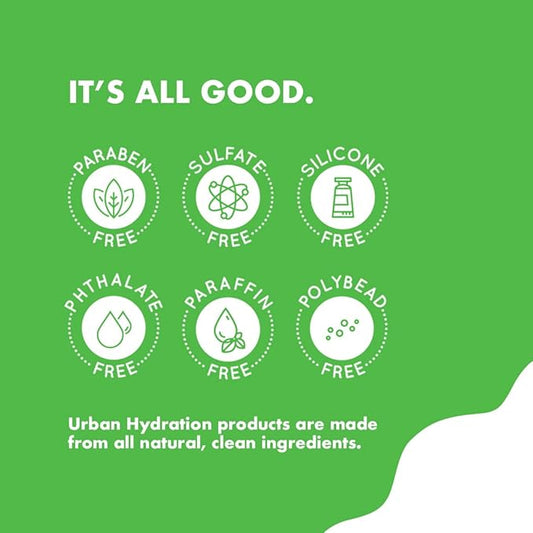 Urban Hydration Honey Health and Repair Shampoo and Detangler Duo Pack | Sulfate, Paraben and Dye Free, Cleanses, Detangles, Hydrates, Tames Frizz, and Repairs For Soft and Shiny Hair, All Hair Types