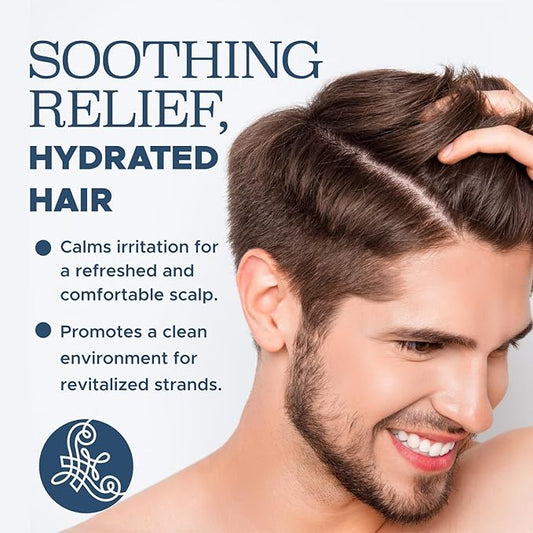 Luseta Salicylic Acid Shampoo and Conditioner Set for Men and Women, Scalp-Balancing, Reducing Build-up, Flake Control Shampoo for Men, Clarifying Shampoo for Refreshing, pH-Balanced, 2 x 16.9 Fl Oz