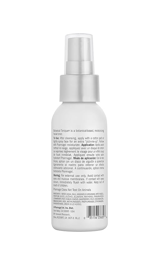Pharmagel Botanical Tonique Facial Toner Travel Size