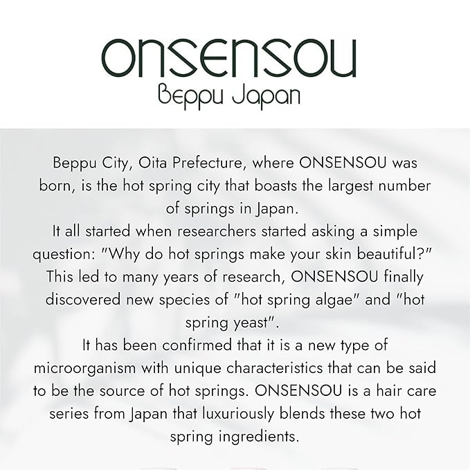 Itchy Scalp Shampoo for Women & Men, Daily Clarifying Shampoo with Hot Spring Yeast, Green Algae & Amino Acid from Japan, Paraben & Sulfate Free, SHAMPOO ROUTINE CARE, 10.1 Fl Oz