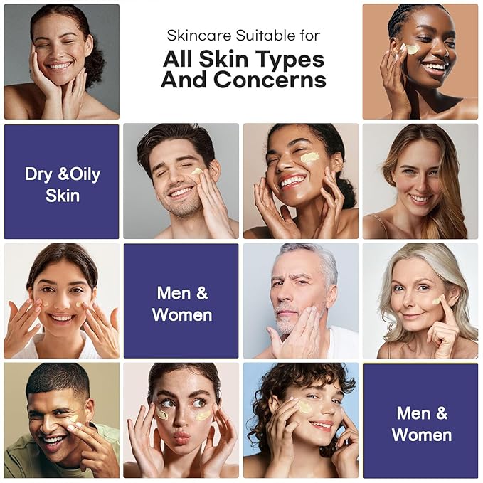 Rosemage Collagen Retinol Face Cream with Hyaluronic Acid, Day and Night Moisturizer for Anti-Aging, Hydrating Face Cream, 1.69 Fl Oz