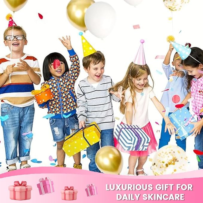 evpct 8 Pack Fruit Kids Face Masks for Kids Girls Spa, Girls Kids Facial Spa Day Slumber Sleepover Birthday Party Favors Supplies Kit for Girl, Kid Friendly Facial Face Masks Bulk Skincare for Kid, 02