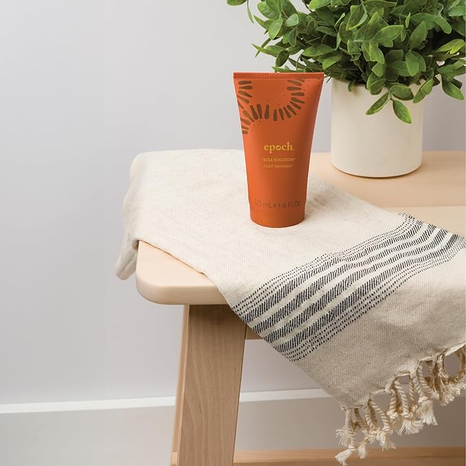 Nu Skin Epoch Sole Solution | Effective Foot Cream for Dry Cracked Heels and Feet | Foot Care with Urea Cream for Feet | Repair Foot Health | Moisturizer & Lotion for Clean Feet | 4 Fl Oz | 2 Pack