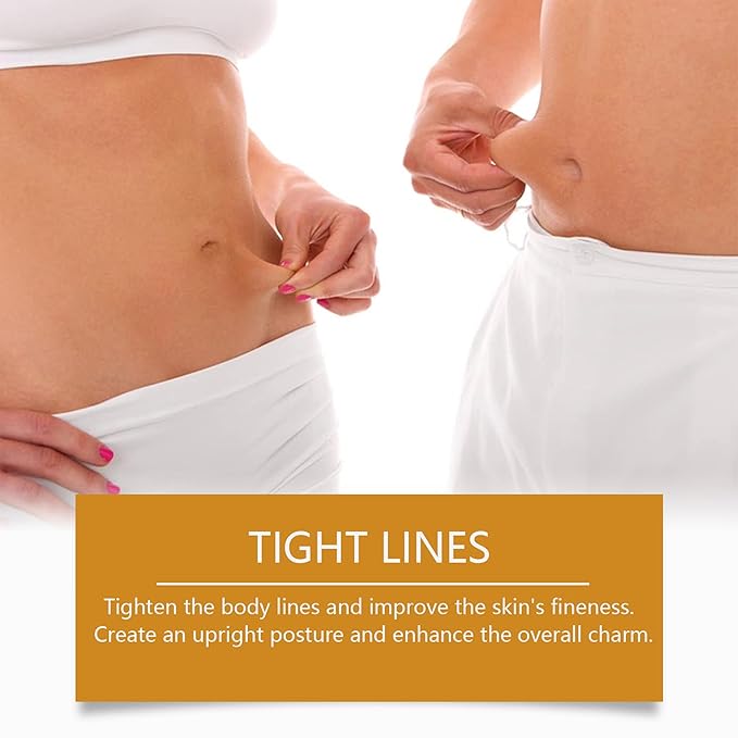 Ginger Firming Cream for Tight Lift & Firm Booty - Flat Belly Firming Cream with Ginger Extract - Skin Tightening & Smoothing Body Cream