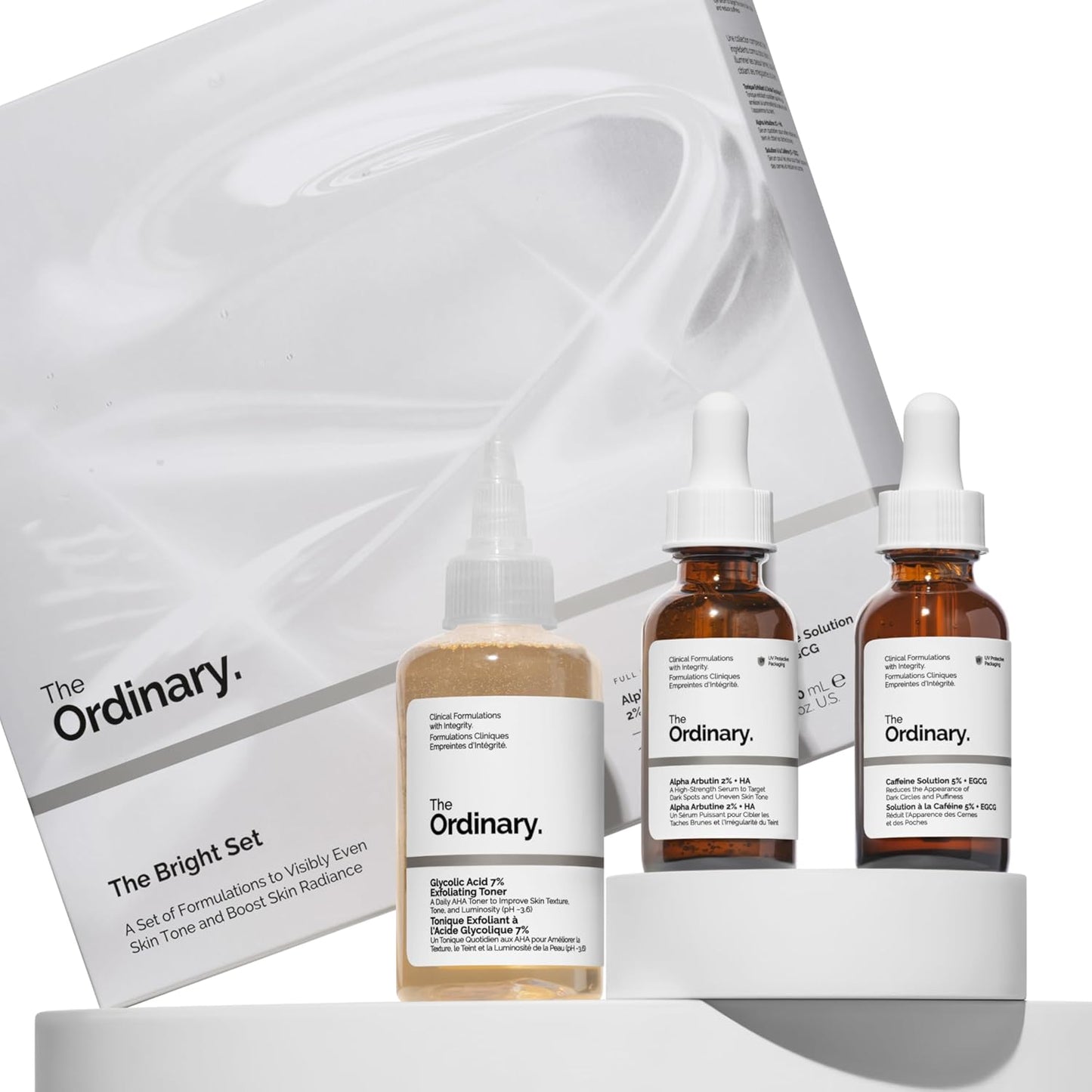 The Ordinary Bright Set β 3-Step Radiance Skincare Kit β¨πΏ