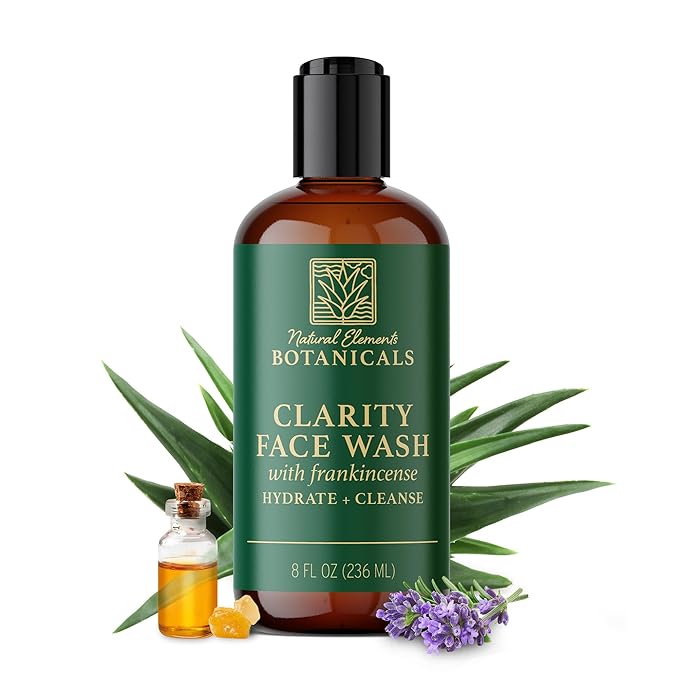 Face & Body Wash with Frankincense, Aloe Vera & Salicylic Acid | Soothing, Calming, Anti-Aging, Daily Facial Cleanser | Spa Quality Skincare