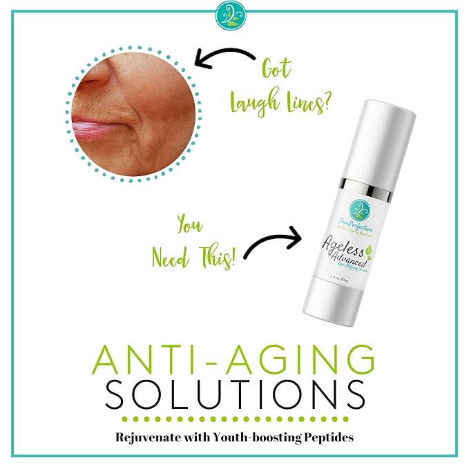 Skin Perfection Ageless Advanced Age-defying Serum Anti-aging Peptides Snap 8 Adipofill Matrixyl Synthe 6 Skin Firm Dipeptide Syn-ake Syn-coll Dmae Haloxyl Hyaluronic Acid