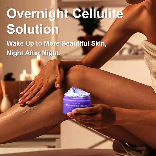 AMRAM Overnight Toning Whip, Skin Tightening, Body Firming Whip That Works While You Sleep, Firming Cream For Loose Skin On The Body(1PCS)