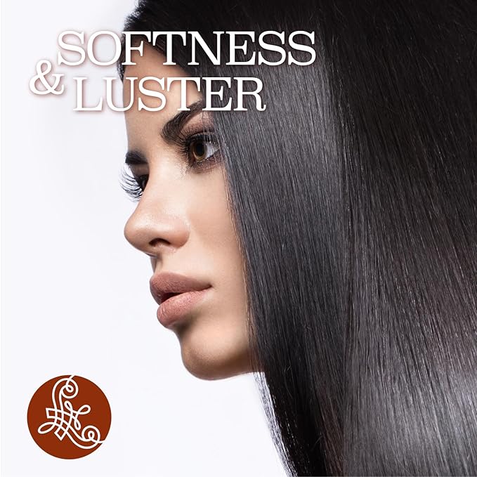 Luseta Argan Oil Shampoo and Conditioner Set Thickening for Thin & Dry Hair Smoothing & Nourishing Anti- Frizz for All Hair Types Sulfate Free for Men and Women 2 x16.9Fl Oz