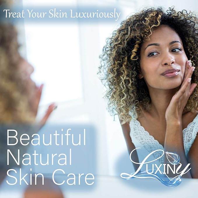 Natural Soap Bar, Luxiny Patchouli Scrub Handmade Body Soap and Bath Soap Bar is a Palm Oil Free Moisturizing Vegan Castile Soap with Essential Oil for All Skin Types Including Sensitive Skin (3 Pack)