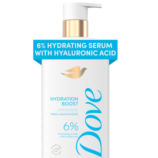 Hydrating Body Wash with Hyaluronic Acid β Moisture Boost Shower Gel for Dry, Sensitive Skin (18.5 fl oz)