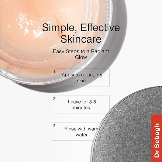 Deep Exfoliating Mask (1.7 fl oz) | Formulated For More Sensitive Skin | Enhanced with Azelaic Acid & Lactic Acid | Hydrate, Exfoliate & Rejuvenate | Minimises Appearance of Facial Lines