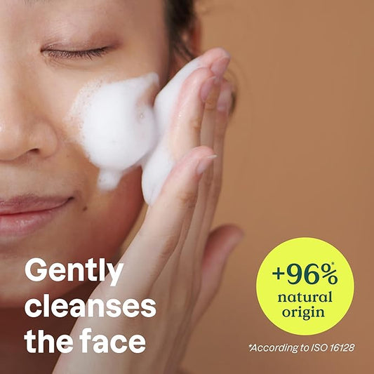 ATTITUDE Micellar Foaming Facial Cleanser, EWG Verified, Dermatologically Tested, Plant and Mineral-Based, Vegan, Earl Grey & Cucumber Scent, 5 Fl Oz