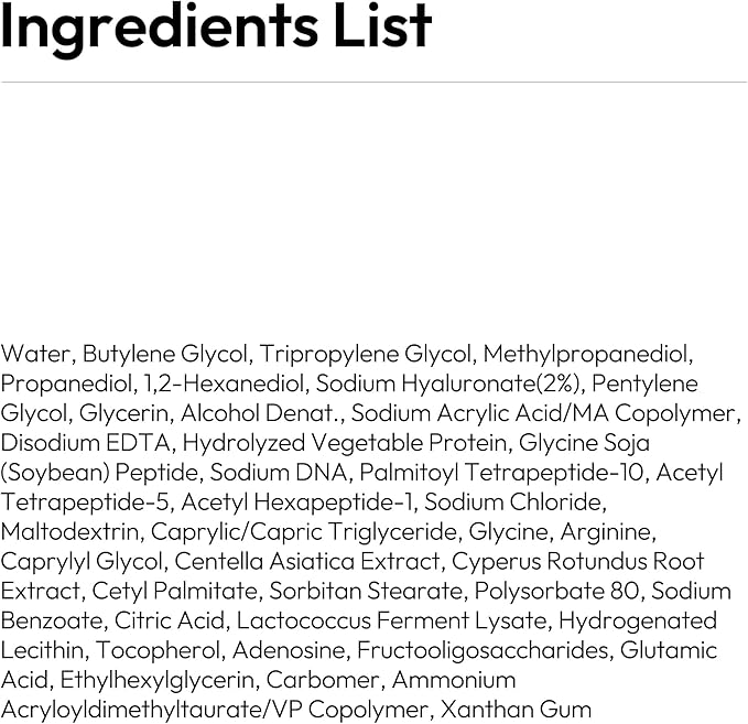 LAYERLAB Revitalizing Hyaluronic First Essence with PDRN & Peptides | Korean Skin Booster to Hydrate, Amplify Skincare Routine | 2% Triple Hyaluronic Acid Prep Essence for Face | 3.38 fl. oz.