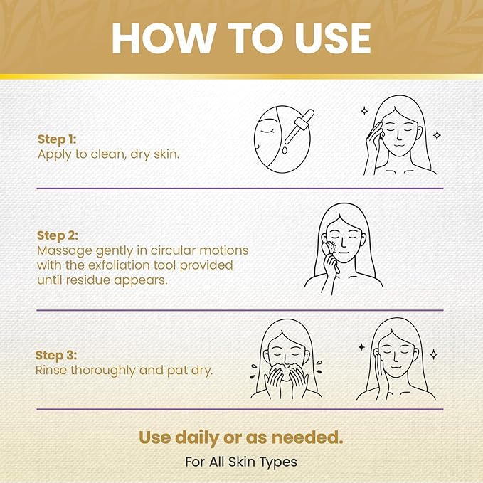 White Rice Peel Shot Ampoule, White Rice Exfoliant, Rice Exfoliator for Face & Soft Peel, Removes Dead Skin Cells for a Brighter, Softer & Hydrated Complexion, For All Skin Types, 90 mL