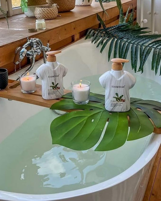 Xiaomoxuan Womens Body Wash Moisturizing Dry Skin Cream - Macadamia Nut-Oil Body Wash Women Smell Good All Day Sensitive Skin Treatment - Hydrating Skin-Care for Mature Women and Men