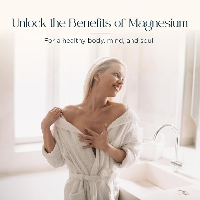 Magnesium Exfoliating Body Bar Enriched With Goat’s Milk and Olive Oil to Soothe and Hydrate Skin, Gentle Exfoliator, 90g