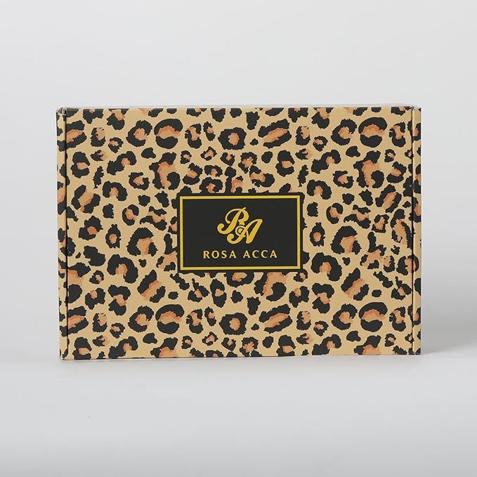 Leopard 23 Pcs Skin Care Set for Women, Bath and Body Set, Spa Gift Baskets, Birthday Gifts, Day Cream, Peptide Serum, Bath Oil, Sheet Mask, Clay Mask, Bath Bombs, Christmas, Valentines, Mother Day