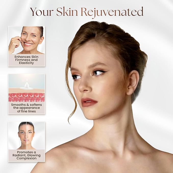 Rejuvenation Elixir - Luxurious Collagen Peptide Cream - Firming Face Cream with Bio-Sourced Peptides & Vitamins - Hydrating, Firming Rejuvenation Elixir Crème - 1.7 fl oz/50ml