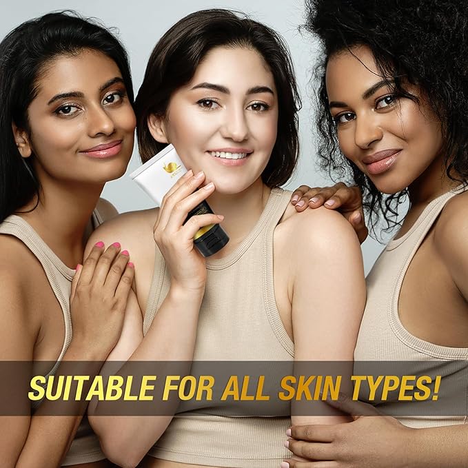 9000PPM Snail Mucin Collagen Overnight Wrapping Peel Off Mask for Intensive Hydrating, Skin Barrier Repairing, Reducing Sagging/Wrinkles/Fine Lines, 2.53 Oz/75 ML