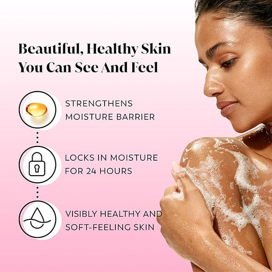 Olay Body Wash for Women, Ultra Moisture, For Sensitive Skin, Soothing Formula, 24hr Moisturizing, Hydrating & Refreshing, B3 Vitamin Complex, Free of Parabens & Phthalates, Oat Extract Scent,22 fl oz