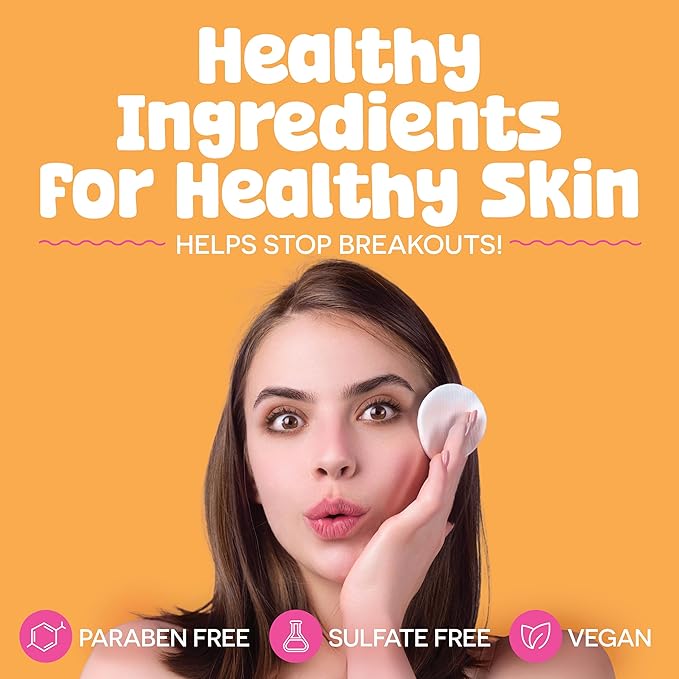 BeYouTiful Clarifying Face Toner, Preppy Skin Care for Balanced Skin, Gentle and Cleansing Facial Skincare for Teens, Tweens, and Kids, Girls and Boys Gifts, 5 fl oz, Ages 8-17