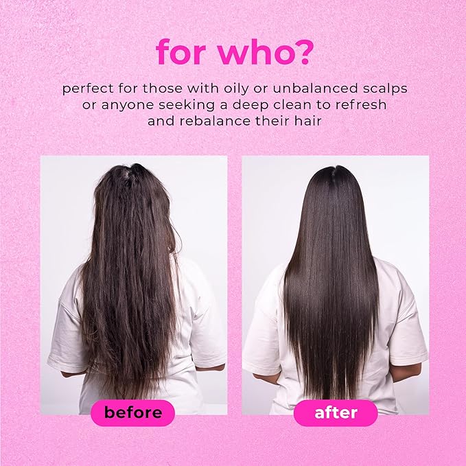 Sea Salt Scrub Shampoo scalp detox treatment