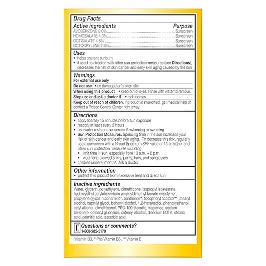 Olay Complete All Day Moisturizer with Broad Spectrum SPF 15 Normal, 4 Fl Oz (Pack of 1)