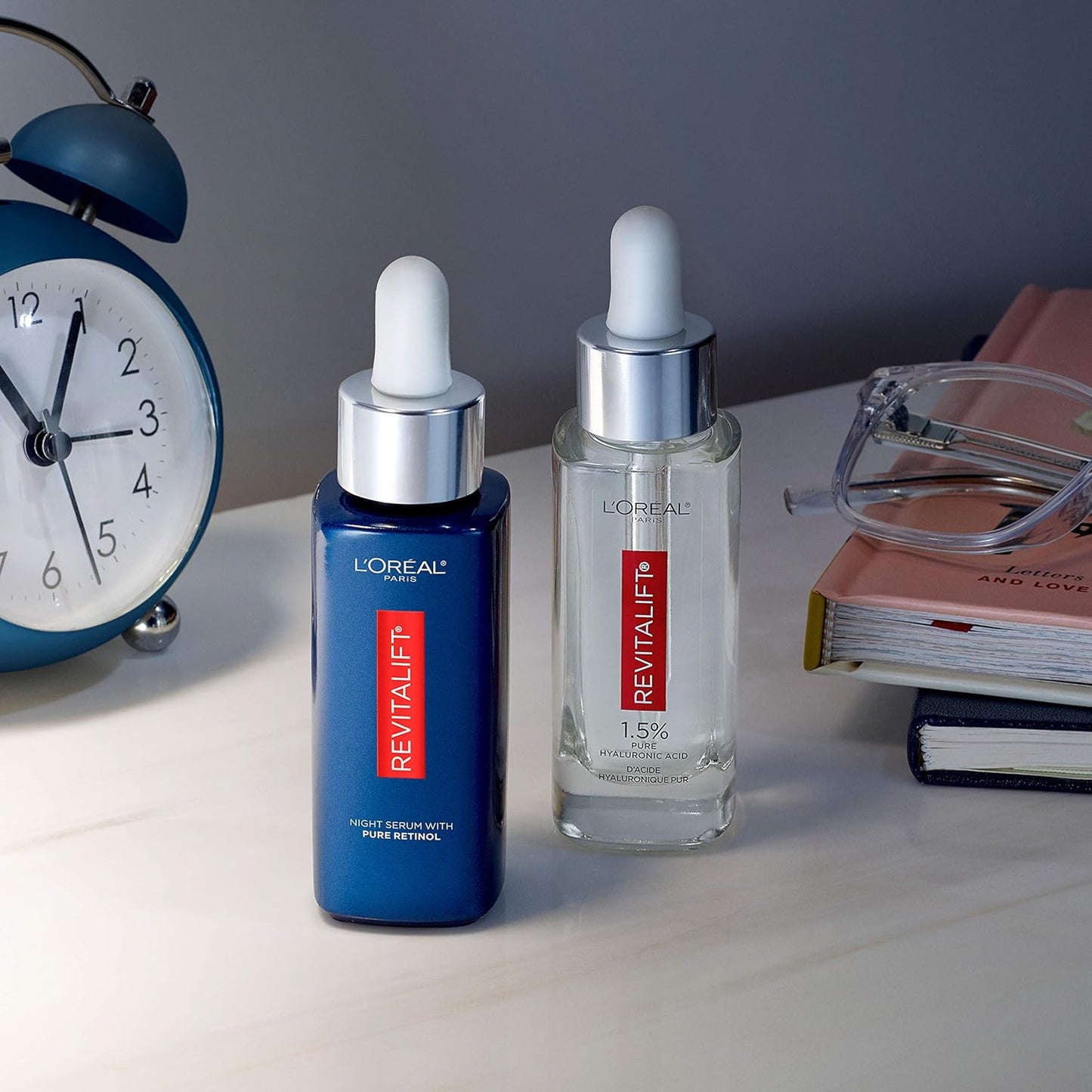 Revitalift Hyaluronic Acid & Retinol Night Serum Kit β 2-Piece Set β¨π§