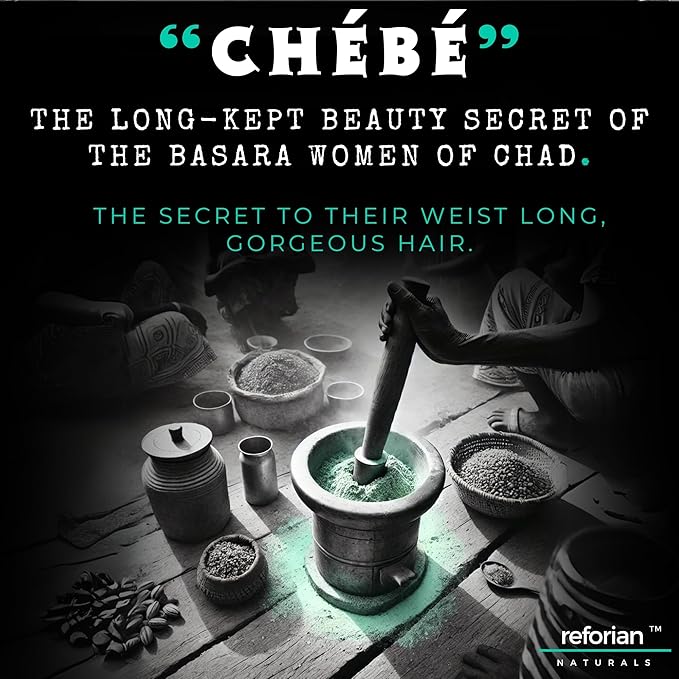 Chebe Butter for Hair Growth Products for Black Hair with Castor & Biotin Hair Butter for Hair Growth Made with African Chebe Hair Grease Chebe Oil for Regrowth